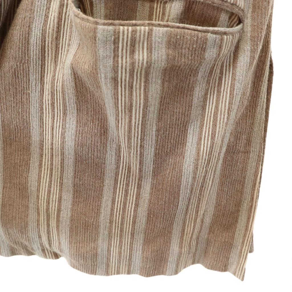 Emporio Armani 90er Jahre Made in Italy Alte Gestreifte Baumwolljacke 38 Damen Gebraucht