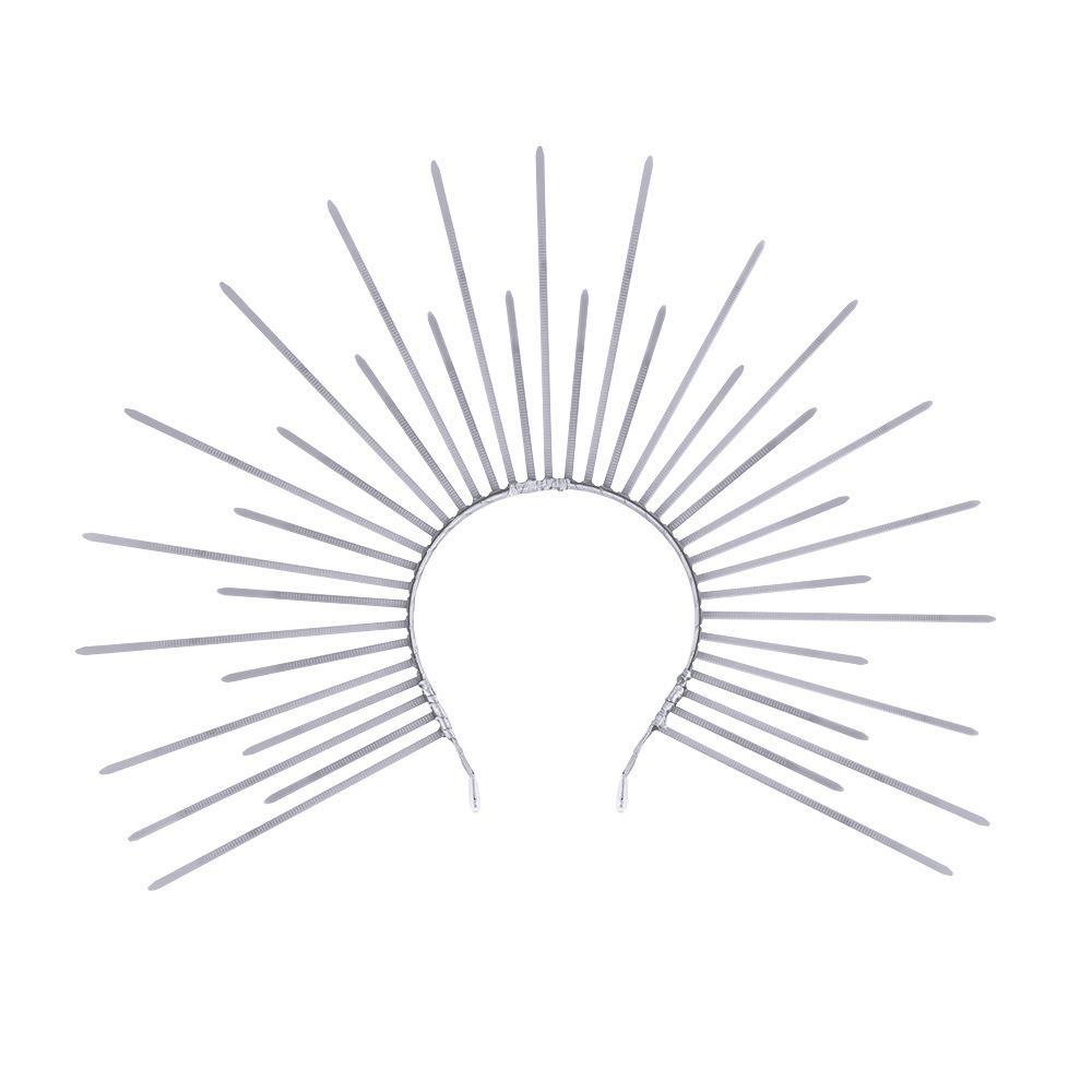 Sun God Halo Headband Star Tiara Headdress Fashion Halloween Headband  Ladies/Girls
