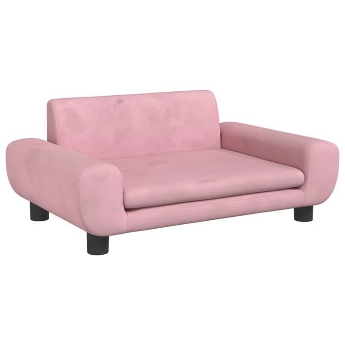 VidaXL Children's Sofa Pink 70x45x33 Cm Velvet, Mini Sofa, Mini Sofa Chair, Mini Sofa for Children, Sofa of 3196389