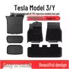 TPE Floor Mats for Tesla Model 3 Interior & Trunk