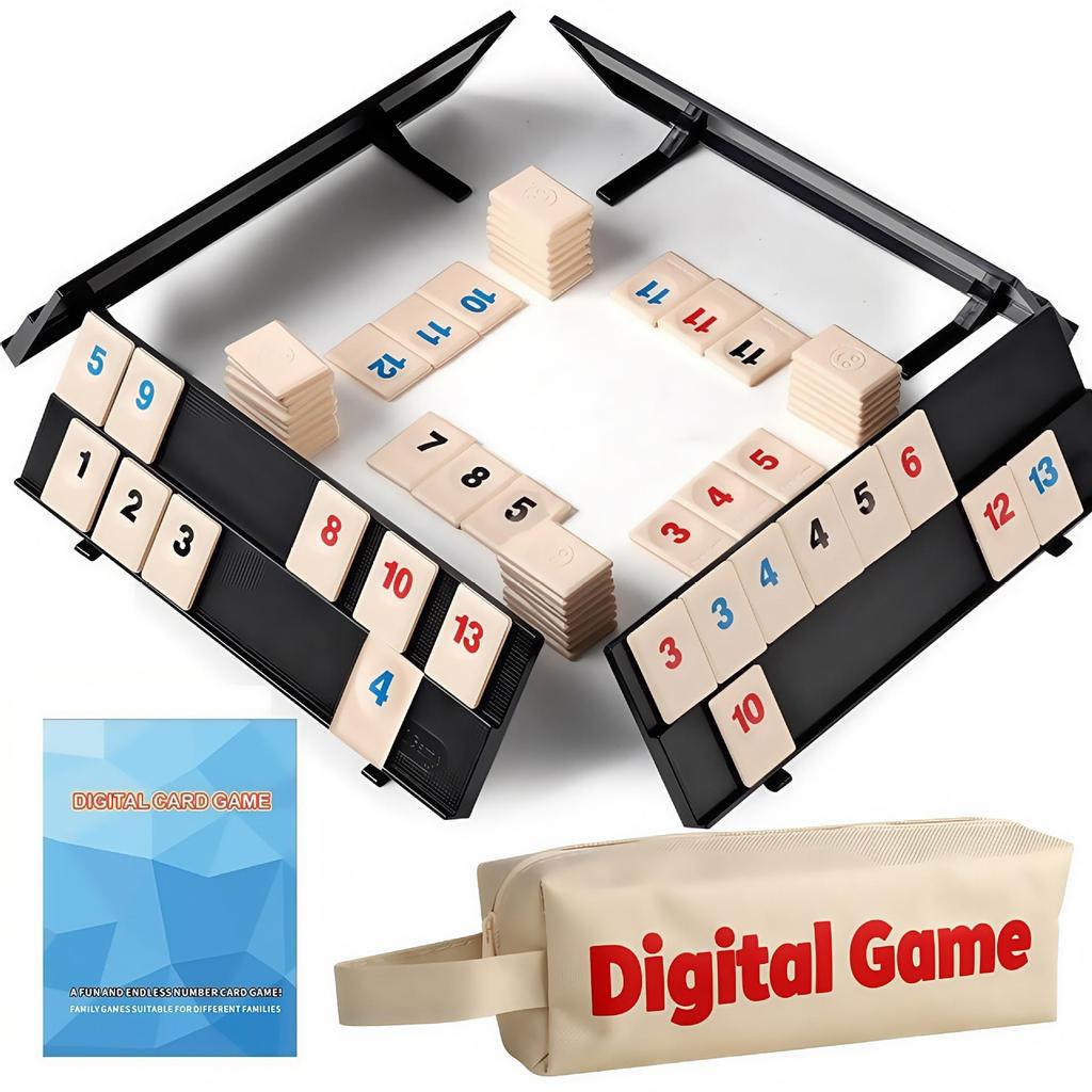 Israeli Mahjong Number Card Game - Family Party Casual Toy Gift