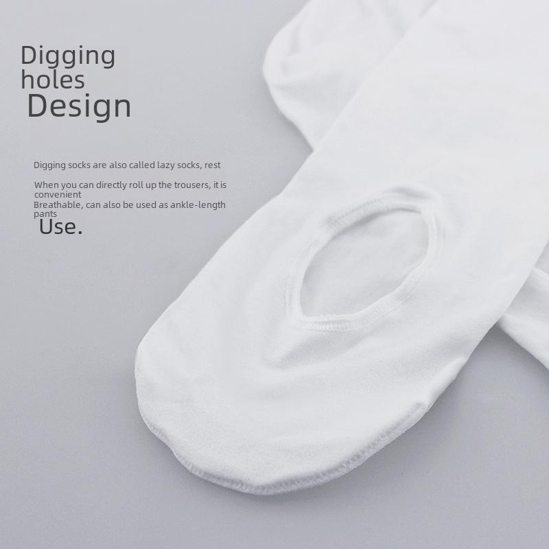 Spring/Summer Children's 60D Dance Socks: Thin Velvet Ballet Pantyhose, Anti-Hook, White