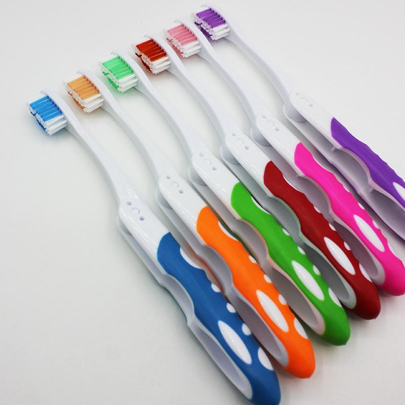Hygiene Oral Portable Disposable Foldable Travel Camping Toothbrush Hiking Tooth Brush Tooth Cleaning Tools Folding Toothbrush