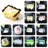 Car Tissue Box Cover Fun Cartoon Animal Design Soft Plush Material Long-lasting