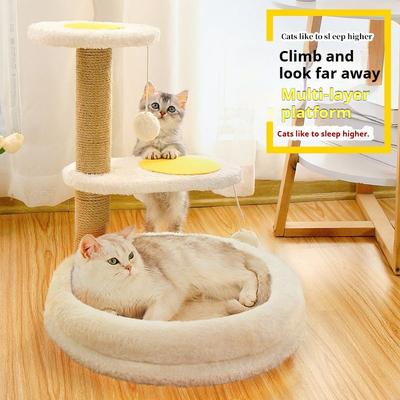 Pet Supplies All Seasons Universal Cat Bed Dog Bed Non-stick Hair Small Pet Small Dog Light and Soft Bedding