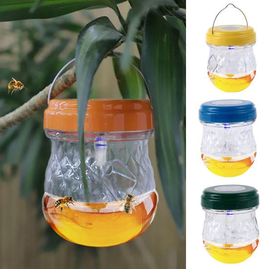 

Прочный ловец для пчел с большим входом и солнечной батареей для ловли ос