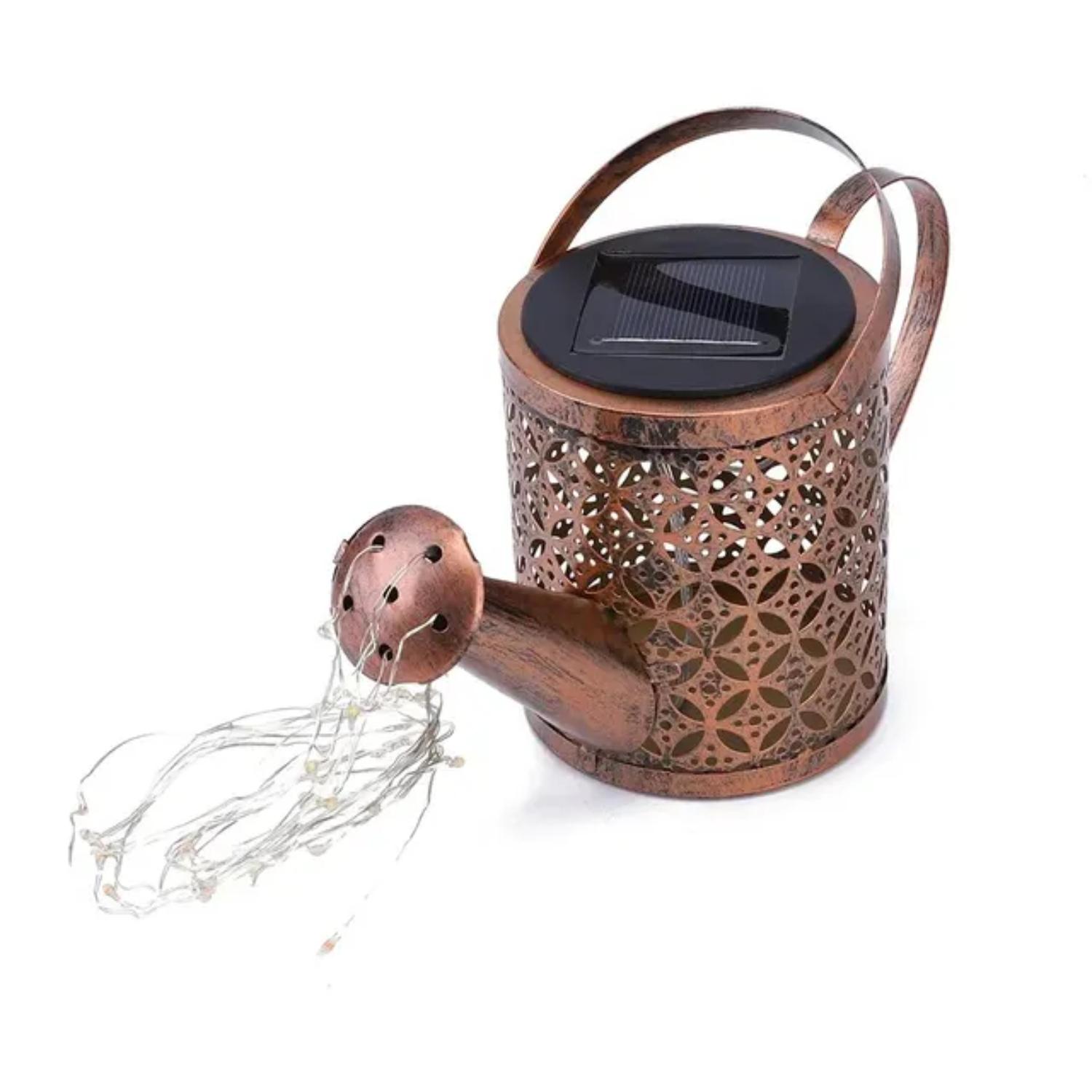 

Новый садовый душ на солнечных батареях, светильники для лейки, звездный светильник, уличные гирлянды, водопад с кронштейном бронзовый