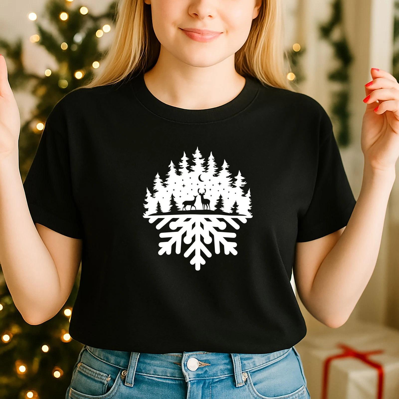 2025 Christmas unisex ,Night before Christmas Family, Canvas (CH) 3XL