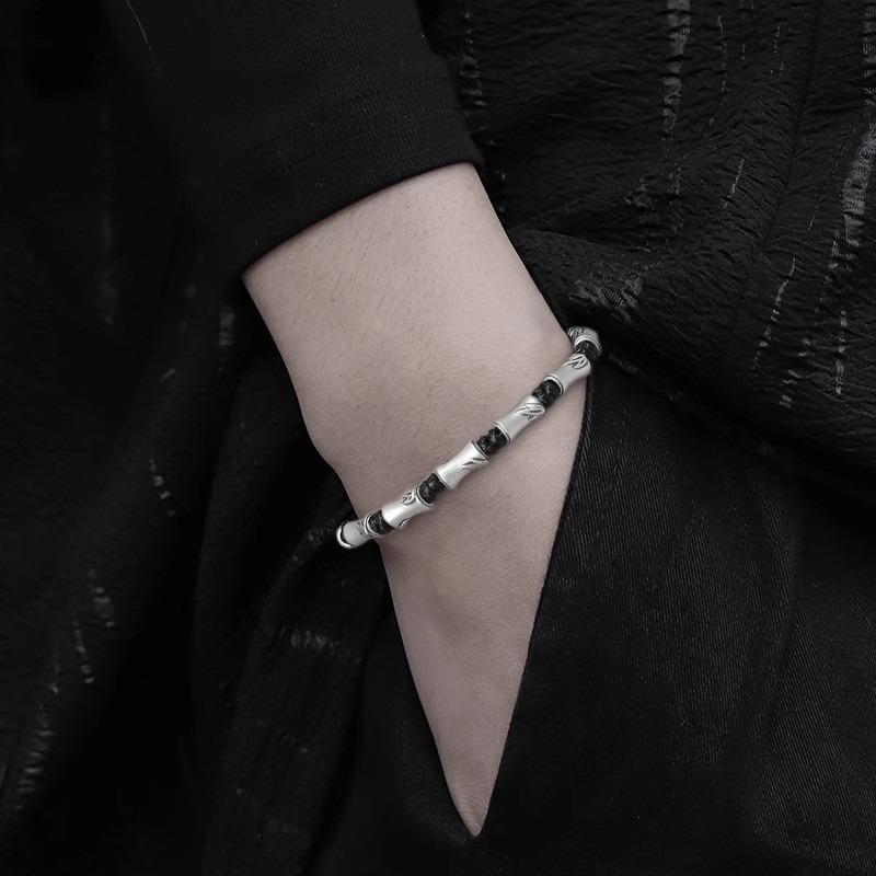 New Chinese Style Bamboo Woven Bracelet Fashion Lucky Jewelry Gift For Unisex