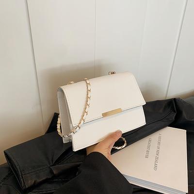 High Value Niche Design Casual Solid Color Small Bag Women's 2025 New Trendy Versatile Shoulder Messenger Bag