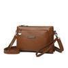 Middle-aged Mother Bag Female PU Messenger Bag Multi-layer Shoulder Bag