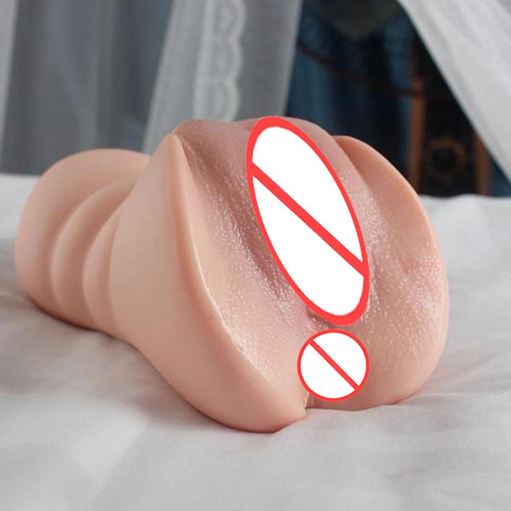 3D Artificial Vagina Male Masturbators Cup Realistic Vaginal Pocket Pussy Real Vagina Anal Soft Silicone Ass Sex Toys for Men