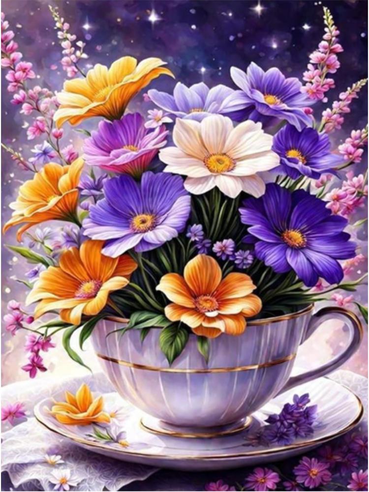 5D DIY Diamond Painting New 2024 Cute Bees and Flowers Mosaic Animal Landscape Painting Embroidery Decoration Handmade Gift