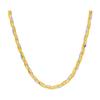 "Designer Hand-Woven Titanium Steel Women's Necklace: Trendy European & American Style Clavicle Chain"