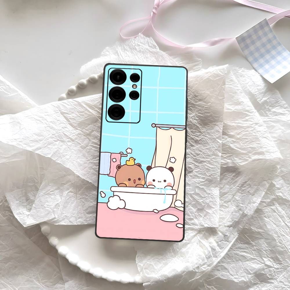 BUBU DUDU Cartoon Phone Case For Samsung S 24 Fe 25 Ultra Plus 20 Lite 21 30 22 23 24 22 Ultra 5G Fundas
