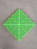 Car Wash Room Floor Grid - 4cm Garage Tile Floor Mat 4S Shop Grid Mat