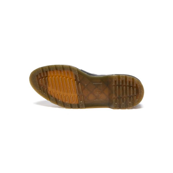 Dr. Martens Sapatos Elphie II de Couro Confortáveis Versáteis Flats Mary Jane Sapatos Femininos Preto 40683001