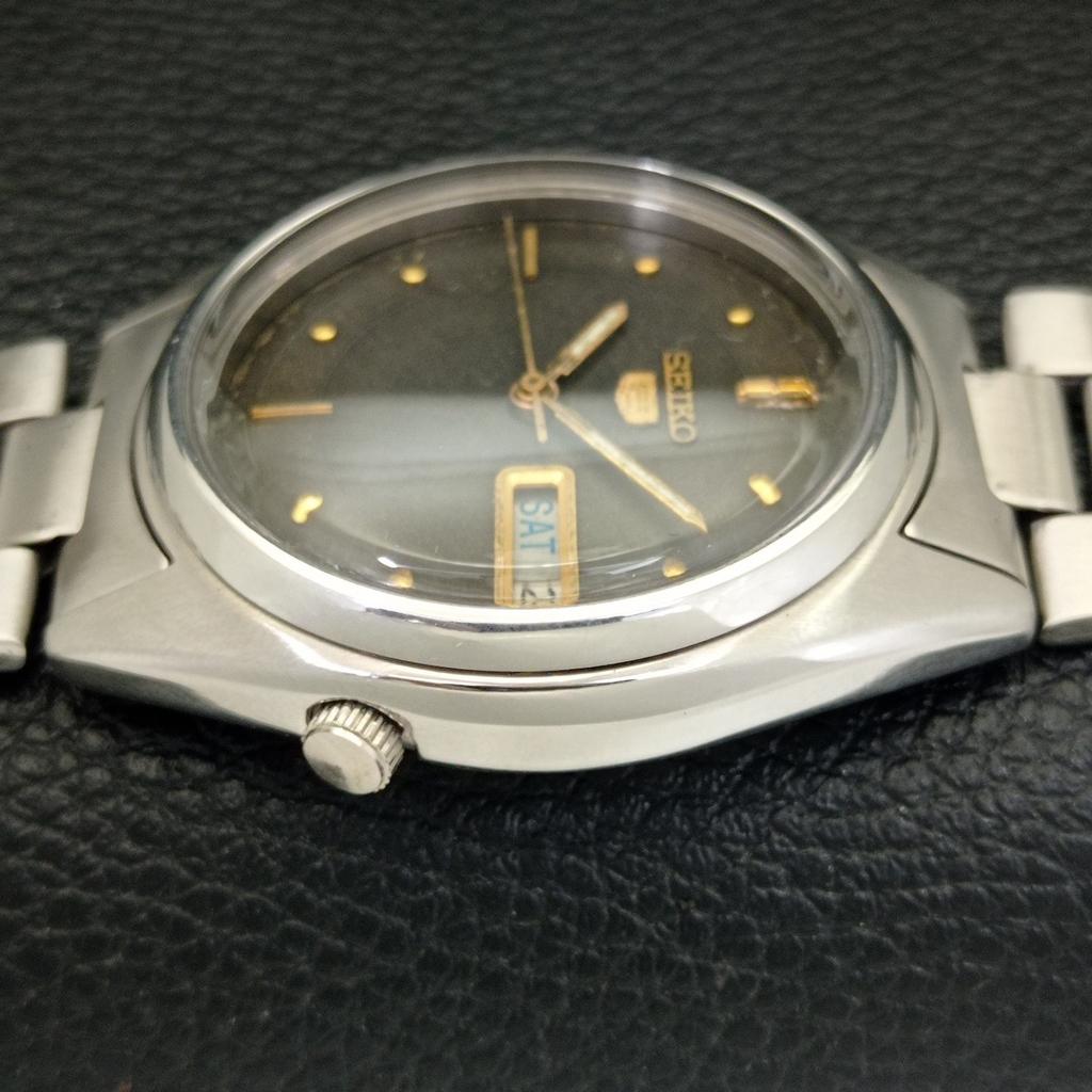GENUINE VINTAGE SEIKO 5 AUTOMATIC JAPAN 7009A MENS ORIGINAL DIAL WATCH A702425-5 R124-a702425
