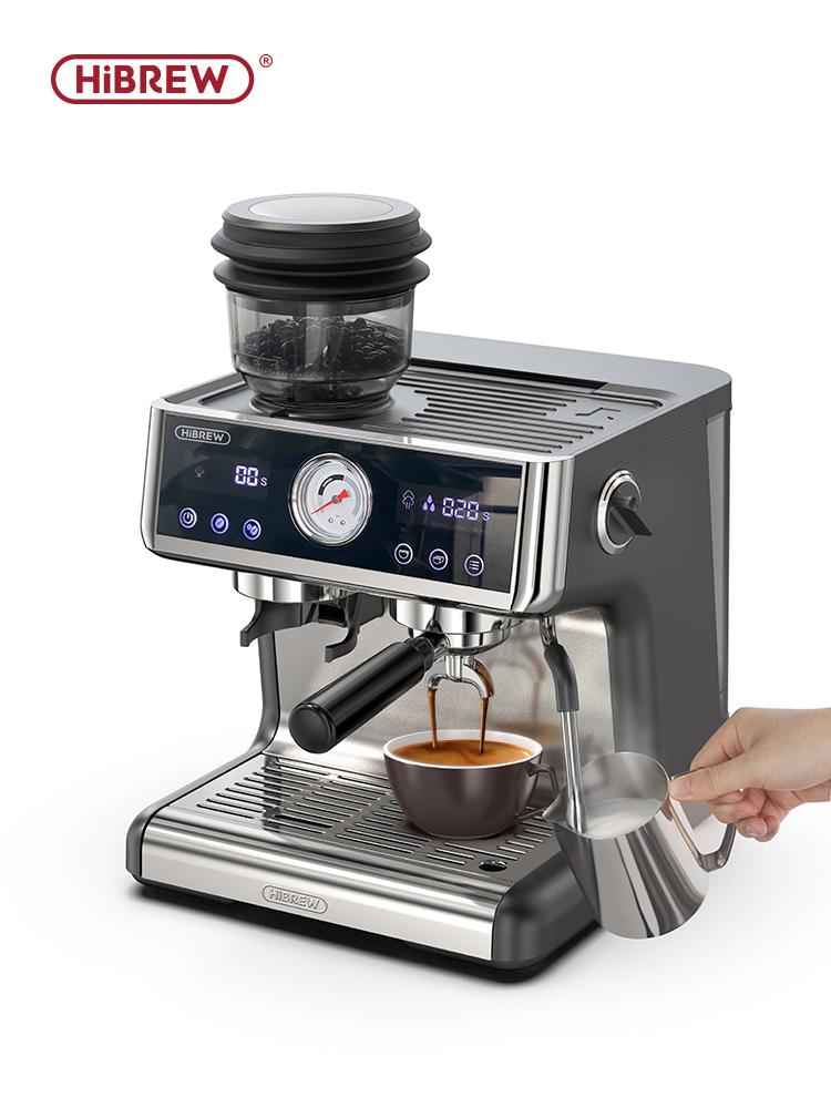 HiBREW H7A Espresso Machine Dual Boiler Grinder