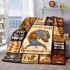 2026 New Arrivals 1pc Dachshund-Themed Cozy Blanket Soft Polyester, All-Season Comfort for Home, Office, Bed, Sofa, Camping Playful Cartoon Design Wit
