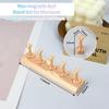 1 Set Nail Holder Non-Magnetic False Nail Tip Practice Stand Press On Nail For Nail Training Plastic Base Holder Nail Display