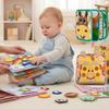 Non-Toxic Baby Toy Soft 3D Cloth Book First Book Montessori Kojence Časn Barva Kognitivní Vzdělvací Hračky Učení Zkladní Životní D
