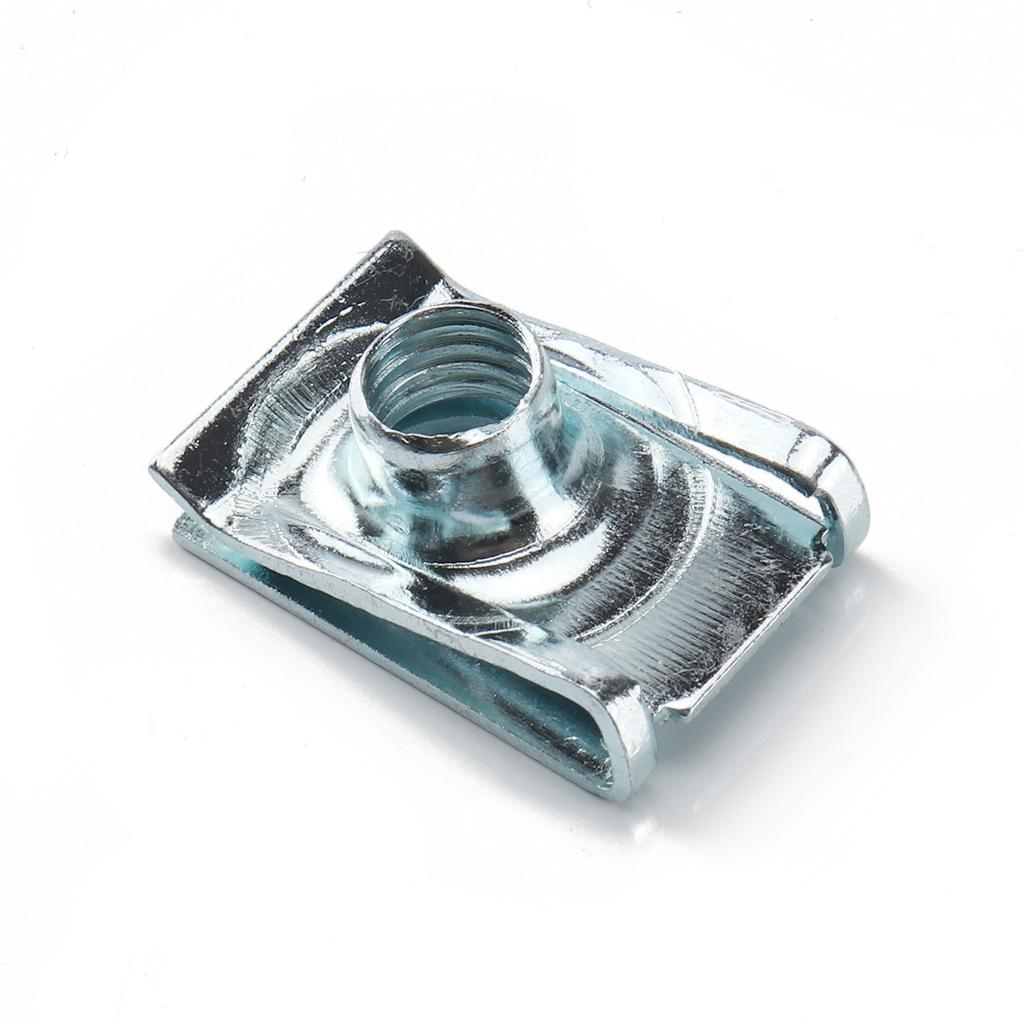 A2706 200 Stück M4 M5 M6 M8 Sortierte Schnellverschlussbefestigung U-Mutter und Schraube mit Box