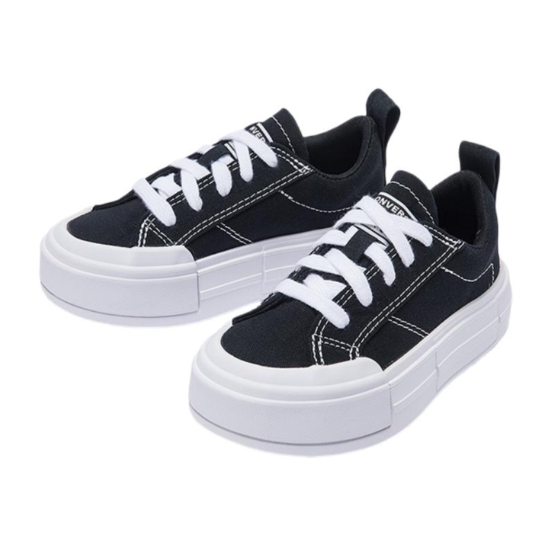 Converse Cruise Low PS Black White Kids Sneakers A11449C