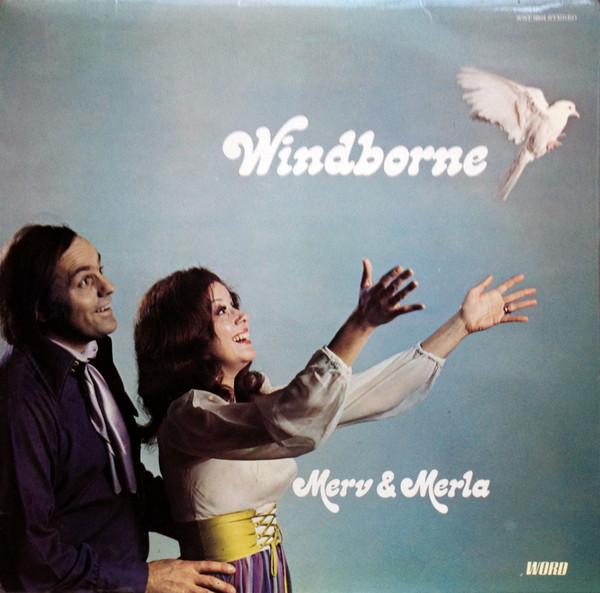 

LP Record MERV & MERLA - Windborne WST9504 Word 1973 UK Folk Used
