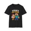 Steve's Lava Chicken Unisex T-Shirt, Gamer Shirt, Minecraft Tee, Fun Graphic