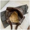 Vintage Commuter Bag Women's Large Capacity Underarm Bag Single Shoulder Messenger Bag