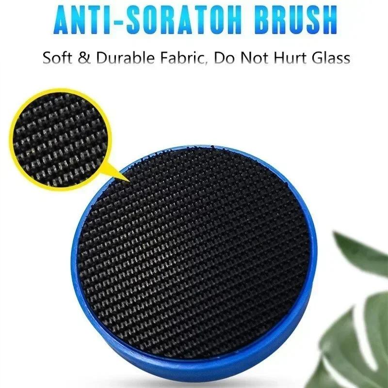 Portable Ultra Strong Suction Aquarium Fish Tank Cleaning Brush with No Dead Corners Algae Removal Hanging Scraper Cleaning Tool