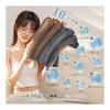 Bath towel, large size, fluffy, soft, antibacterial and deodorizing [SANRUIHE 140X70cm, 4 large sheets, gray] Nanofiber, fast water absorption, quick