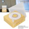 X11 Portable Retro Record Player with Built-in Receiver, 360-Degree Stereo HiFi Sound, 3 Playback Modes, and Mobile Phone Connectivity (Yellow)