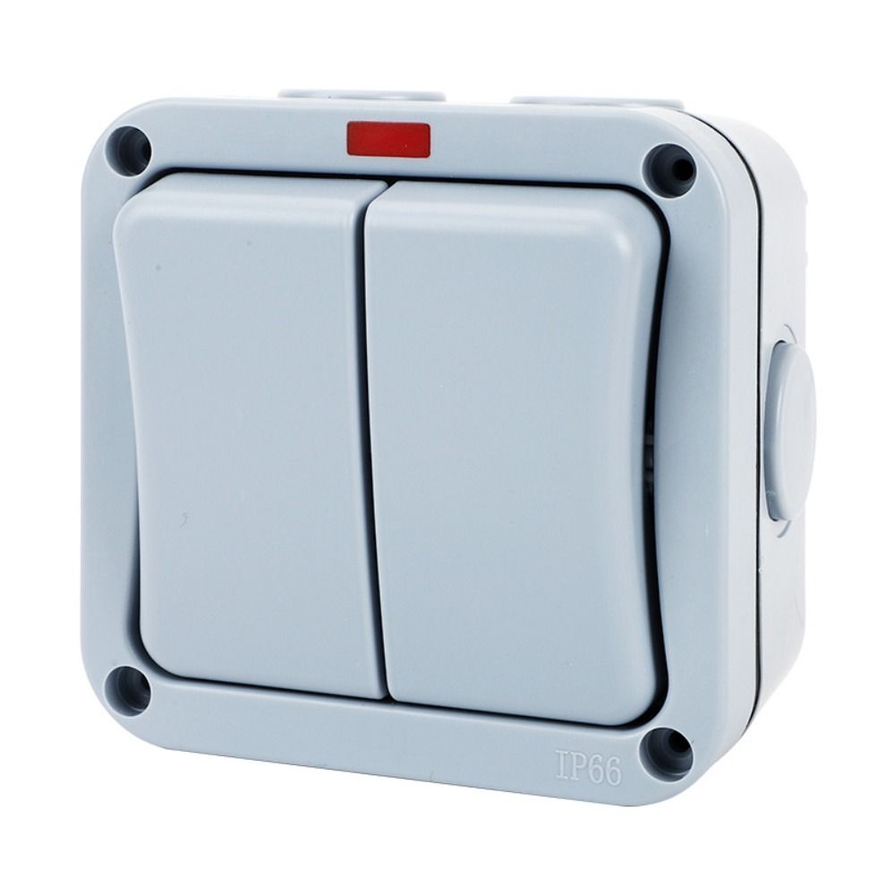 IP66 Waterproof IP66 Outdoor Switch Heat Resistant Push Button Power Switch Garden