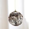 Glitter Tinsel Christmas Ball Ornament Foam Ball Sequin Ball Christmas Tree Ornament Fluffy Ball Christmas Decoration