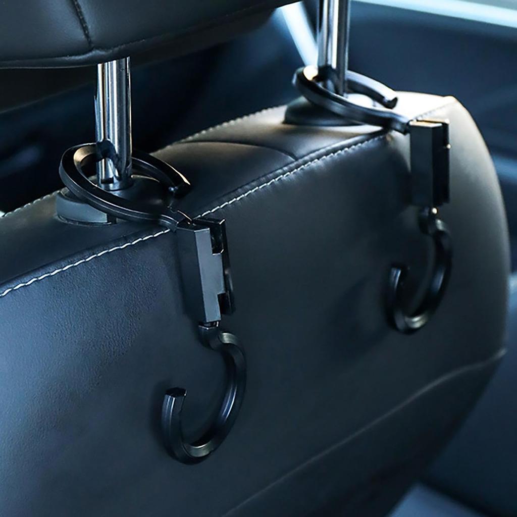 Car Headrest Purse Hook, Car Headrest Hook | 2 Seat Hook Car Storage Hooks