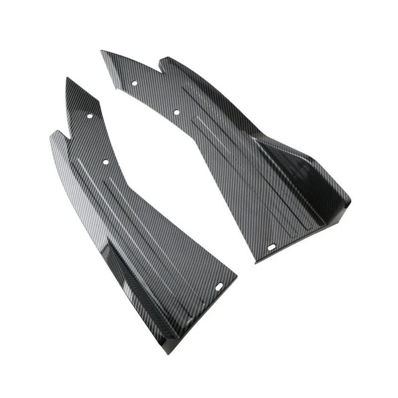 2pcs Rear Bumper Spoiler Lip Splitter Diffuser Anti-Crash Winglet Car Mod For Nissan X-Trail Altima Sentra Rogue Pathfinder