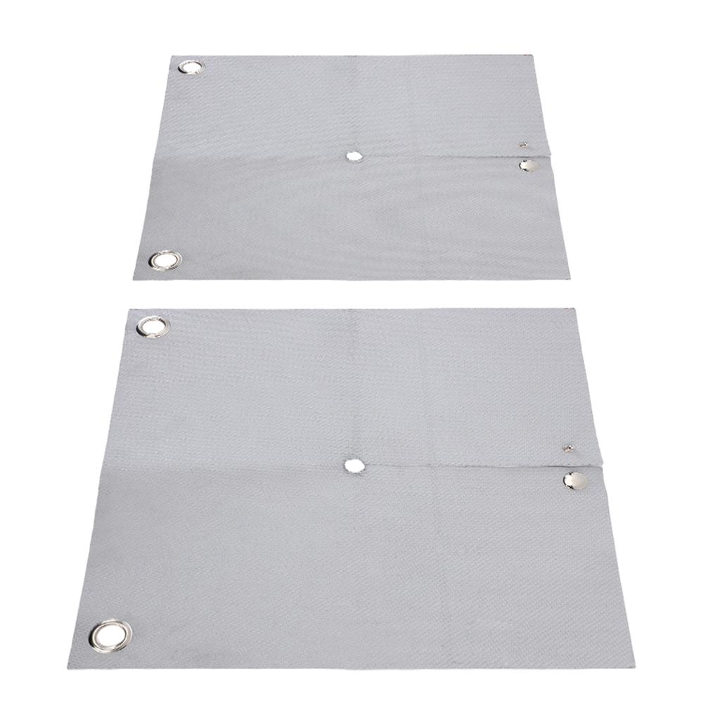 2PCS Fireproof Welding Blankets 3000 Fahrenheit  High Temperature Resisting Flame Retardant Welding Protective Pad