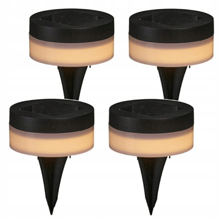 Solar garden lamp LED 12cm Warm white light waterproof