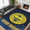 Crystal Velvet Rug Custom Name Text, Soft Non Slip Floor Mat Home DecorFenerbahçe FC