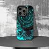 Art Phone Case For iPhone 16,15,14,13,12,11,Pro,XS,Max,Plus,Mini,SE4,E Black Matte P-Pokras L-Lampas Shockproof Cover