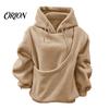 Sweat à capuche avec poche kangourou pour femme, Hoodie à poche porte-animal, Sweat à capuche à poche surdimensionnée, Pull polaire pour chien et chat