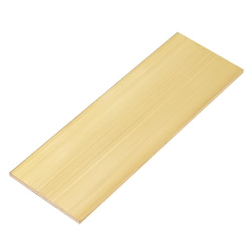 OLYCRAFT Brass Sheet, 154x50x3mm, Metal Plate for DIY Projects, Pure Copper Sheet, Brass Sheet, Metal Plate, Brass Copper Plate, for Crafts and Enamel