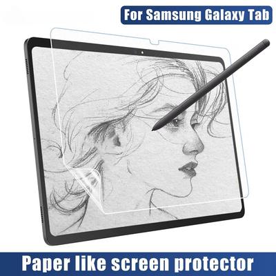 1ks Pro Samsung Tab Ochranná fólie na displej podobná papíru Pro Samsung Tab S2 S4 S5E S6 S6 Lite S7 S8 Pro A8 A7 A10.5 Ochranná fólie na obrazovku
