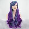 New Chemical Fiber Temperament Harajuku Series High Temperature Silk Japanese Wave Roll Women'S Face Trimming Long Wig Headgear