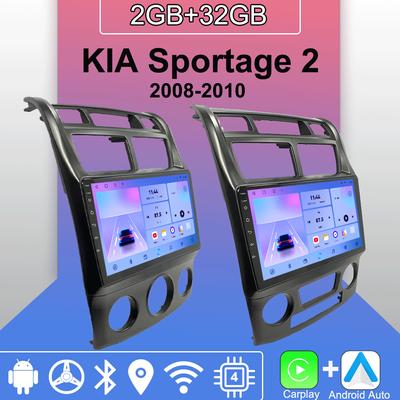 Android Carplay Car Radio For KIA Sportage 2 2008-2010 Multimedia Player Head Unit Stereo GPS Navigation BT WIFI 2+32GB