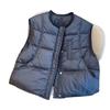 Winter new sleeveless vest vest small thickened warm loose short thin down cotton vest
