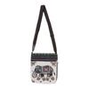 Retro Ethnic Style Shoulder Bag Canvas Embroidered Phone Crossbody Messenger Bag Travel Outdoor Casual Simple All-Mastch Women Small Bag