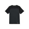 Nike Printed Letter Crew Neck Casual Short Sleeve T-Shirt for Men Black